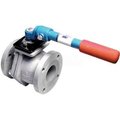 American Valve American Valve Ball Valve, Flanged, 8in, Ductile Iron 4000D-8